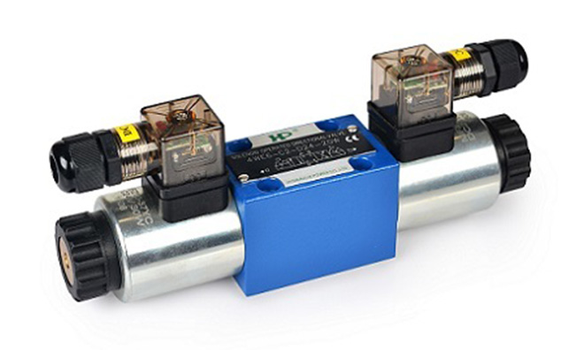 方向控制閥中的6通徑工業(yè)用電磁換向閥